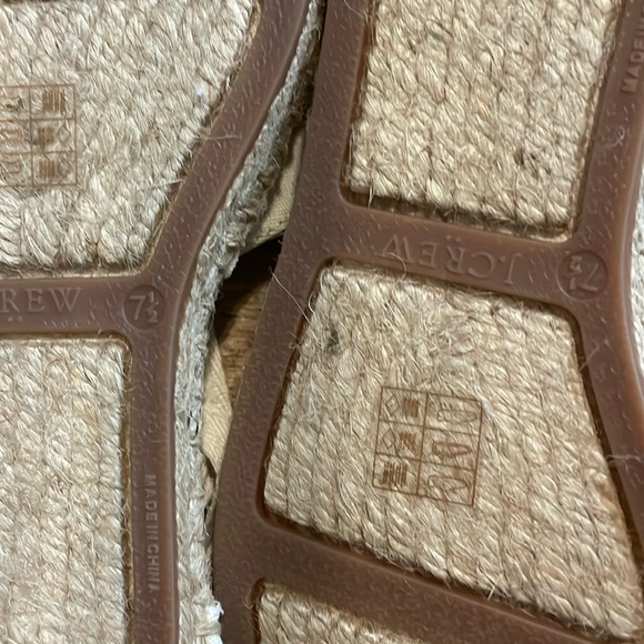 J. Crew D’Orsay lace-up Espadrilles - Picture 6 of 7